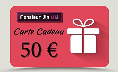 Carte Cadeau 50 euros